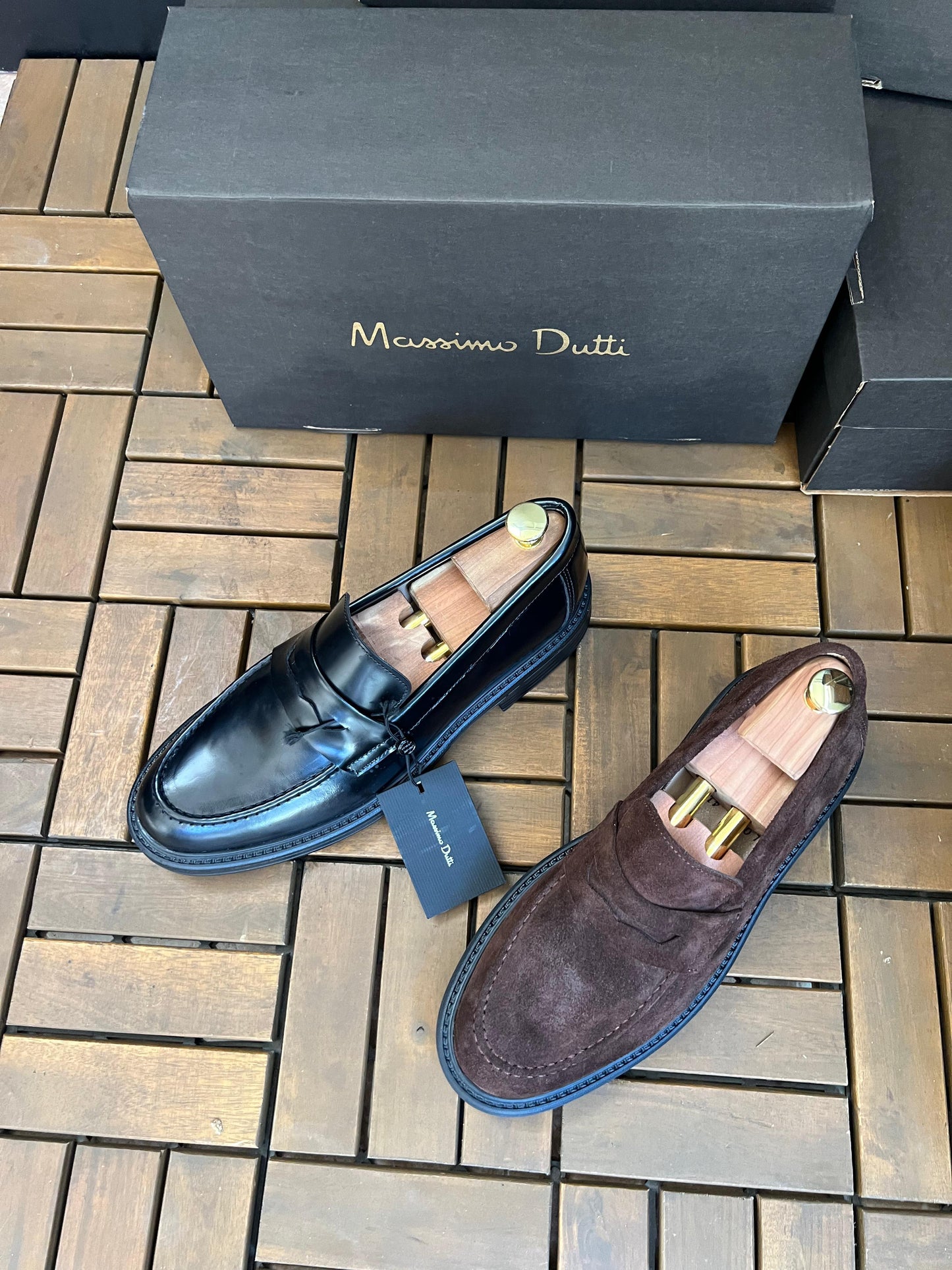 MOCASSIN MARRON DAIM MD – Semelle Flexible & Design Élégant