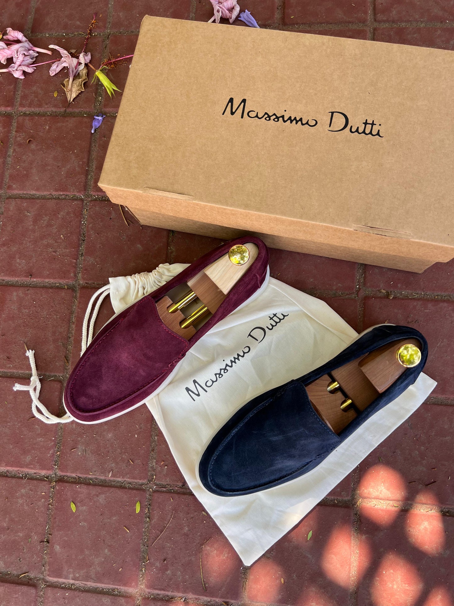 Mocassin daim massimo