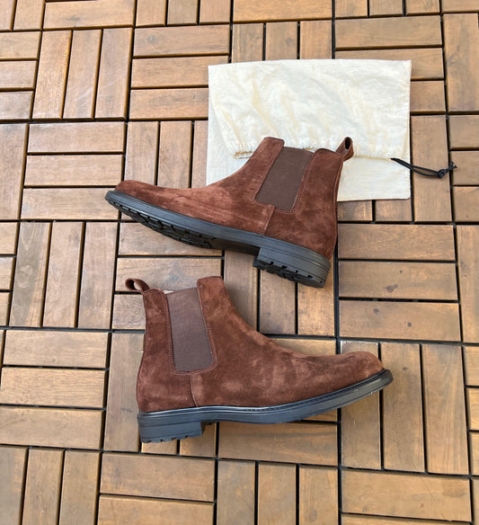 Bottines MASSIMO RETRO POUR HOMME MARRON