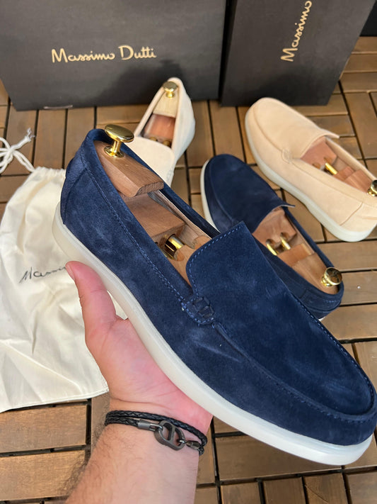 Mocassin daim massimo