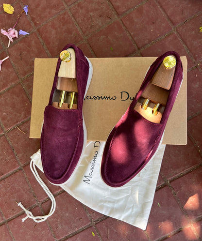 Mocassin daim massimo