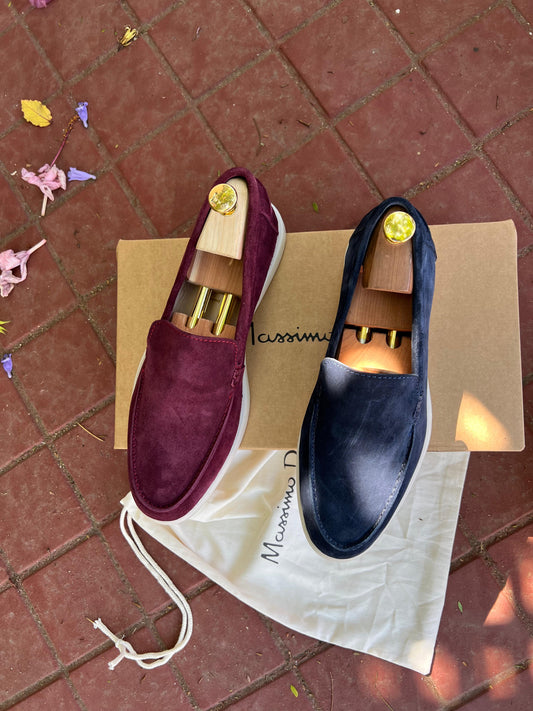 Mocassin daim massimo