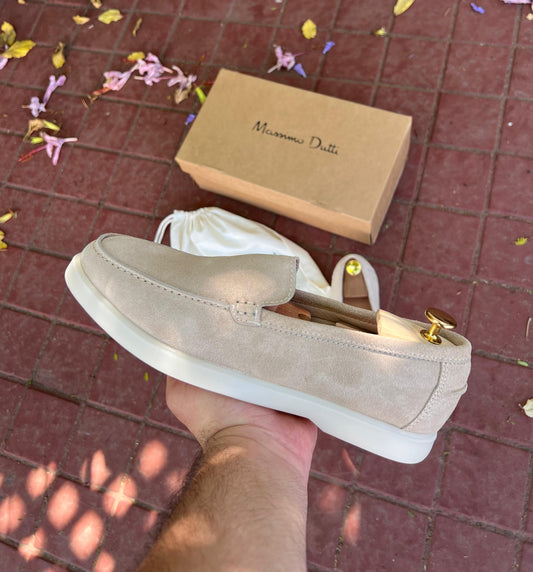 Mocassin daim massimo